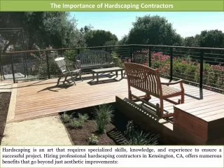 The Importance of Hardscaping Contractors