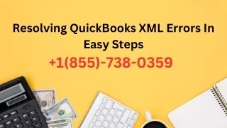 What Causes QuickBooks XML Error and How to Fix It?