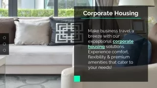 Corporate Housing