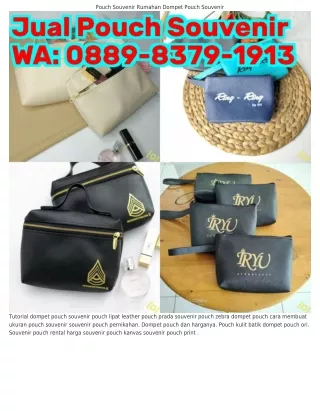 Ô88ᑫ–8ᣮ7ᑫ–1ᑫ1ᣮ (WA) Pouch Untuk Souvenir Pernikahan Dompet Kulit Pouch