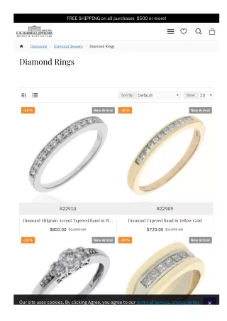 Diamond Rings | ED Marshall Jewelers in Scottsdale