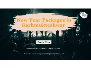 New Year Packages in Garhmukteshwar | New Year Party Packages 2024 near Delhi