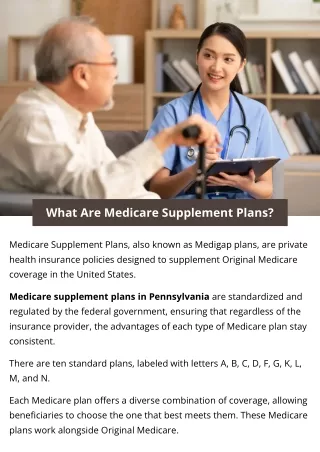 What Are Medicare Supplement Plans?