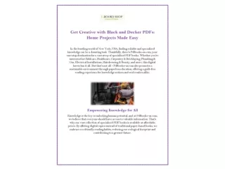 Black And Decker Pdf Pdfbooks-us.com