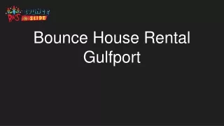 Bounce House Rental Gulfport