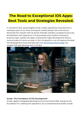 The Road to Exceptional iOS Apps_ Best Tools and Strategies Revealed (1)