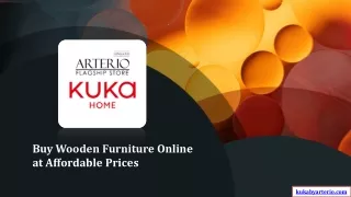 Buy Wooden Furniture Online at Affordable Prices