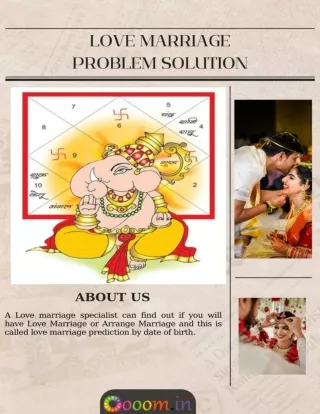 Astrology Solution for Love Marriage Problem in Hyderabad