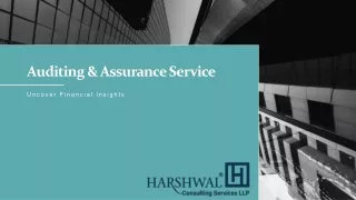 Uncover Financial Insights Auditing & Assurance Service