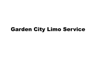 Garden City Limo Service