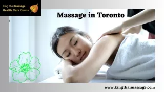 Massage in Toronto: Your well-being is our utmost priority