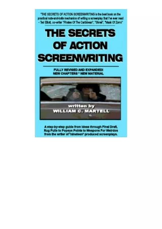 download ebook The Secrets Of Action Screenwriting (fully revised edition)