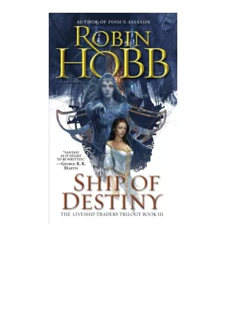 kindle book Ship of Destiny: The Liveship Traders (Liveship Traders Trilogy Book 3)