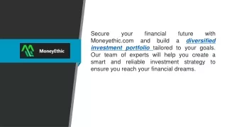 Diversified Investment Portfolio Moneyethic.com