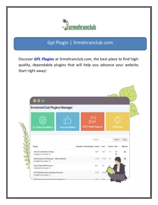 Gpl Plugin Srmehranclub.com