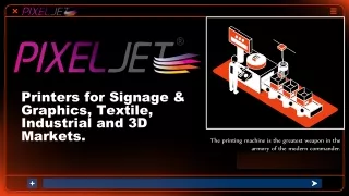 ACP sheet printing machine by Pixeljet