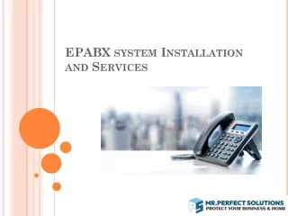 Authorized EPABX System Dealer in Chennai | Mr. Perfect Solutions