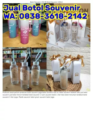 08З8~ЗϬl8~2l42 (WA) Souvenir Botol 600 Ml Botol Souvenir Reuni