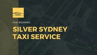 Silver Sydney Taxi Service