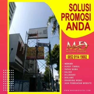 0882-2009-0167 (TERPERCAYA), PROMO Neon Box Letter Timbul Brebes