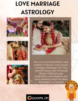 Best Astrologer for Love Marriage problem Solution in Chennai