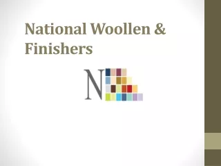 Wool Felt Sheet Manufacturer | National Woollen & Finishers