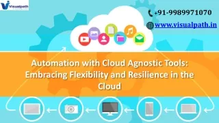 Cloud Agnostic Online Training | Terraform Training in Hyderabad