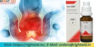 Adel 2 apo-HAM drops, a homoeopathic treatment for piles, works well.
