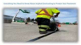 Everything You Need to Know About Asphalt Sealcoating to Protect Your Pavement