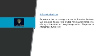 Al Farasha Perfume Alfarashaperfume.com