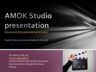 AMOK Studio 2013