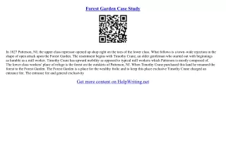 essay on forest conservation