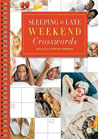 PDF/READ Sleeping in Late Weekend Crosswords (Sunday Crosswords)