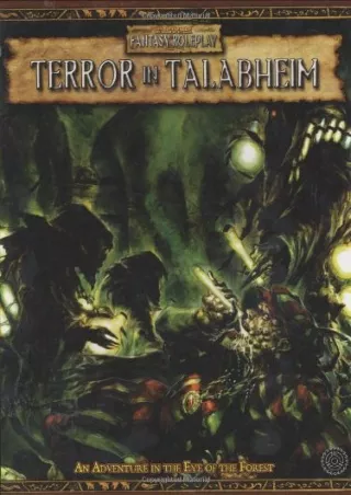 $PDF$/READ/DOWNLOAD Warhammer RPG: Terror in Talabheim