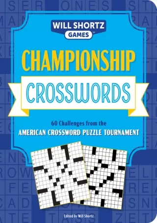 Download Book [PDF] Championship Crosswords (Kindle Scribe Only)