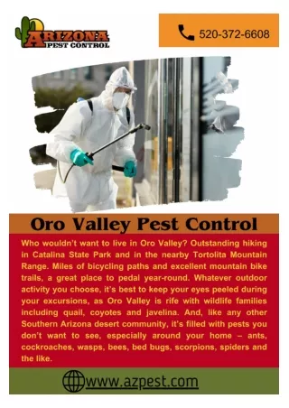 Oro Valley Pest Control