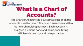 What is a Chart of Accounts