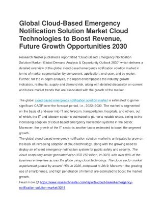 Global Cloud