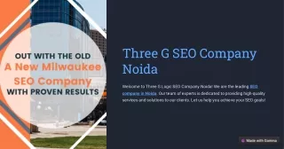 Three G Logic: Elevating Noida Businesses with Result-Driven SEO Solutions