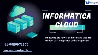 Informatica Training Online | Informatica Training in Ameerpet