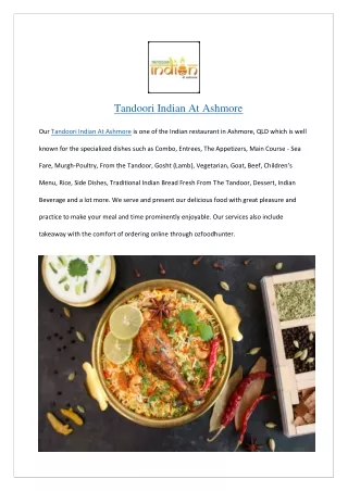 Get 10% Offer at Tandoori Indian At Ashmore – Order Now