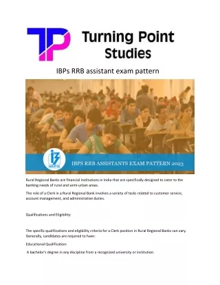 IBPs RRB assistant