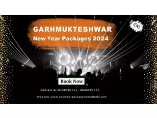 Garhmukteshwar New Year Packages 2024 | New Year Party Packages 2024 near Delhi