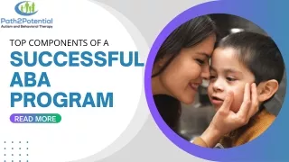 Top Components of a Successful ABA Program