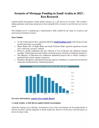 Working Capital Finance in Saudi Arabia - Ken Research