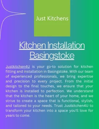 Kitchen Installation Basingstoke