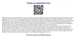 essay template