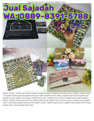 ౦889-8ᣮ91-5ᜪ88 (WA) Sajadah Wardah Sajadah Buat 40 Hari