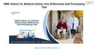 DME Claims Vs. Medical Claims_ Key Differences And Processing Tips