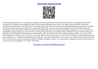 fast custom essay